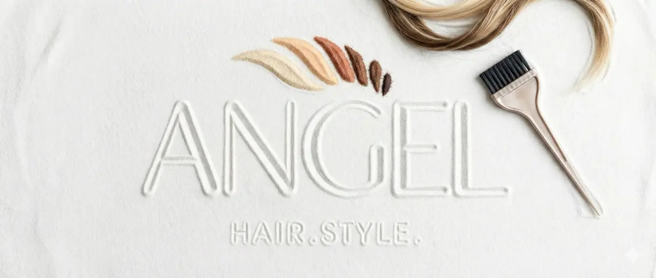 Angel Hair Style Logo